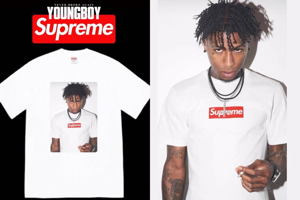 Supreme 23FWのフォトTシャツにはNBAヤングボーイが起用される模様