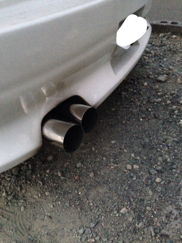 AGENTE 80φデュアルマフラー 6cm延長仕様 のパーツレビュー | 180SX