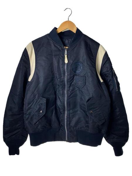 STUSSY(ステューシー) / ×ALPHA/25周年コラボMA1/フライトジャケット/L