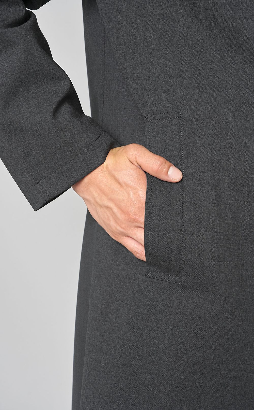 Theory｜ウールステンカラーコート