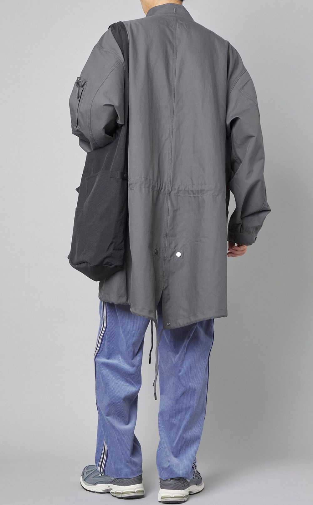 ジャケット・アウター BAL 2023f/w COTTON NYLON FISHTAIL COAT BAL