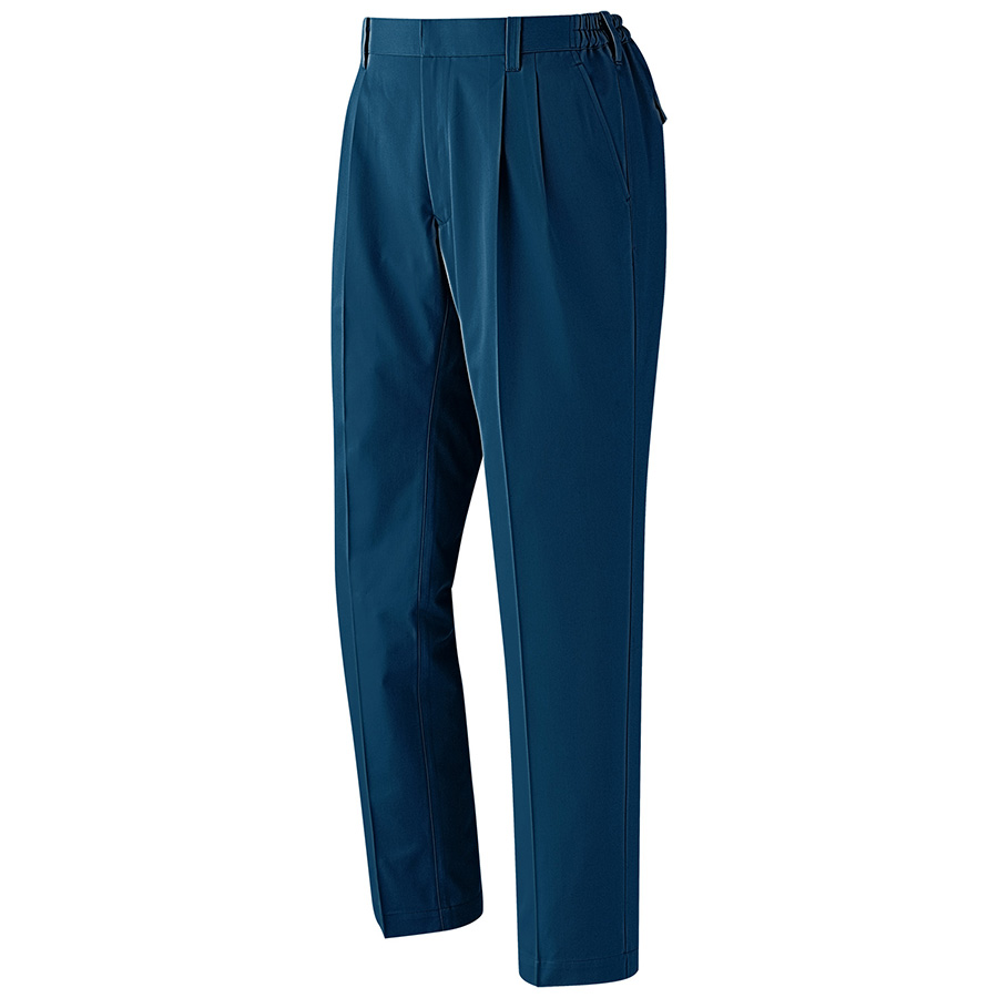 男女共用 綿スラックス G367N下 ネイビー | 【ミドリ安全】公式通販