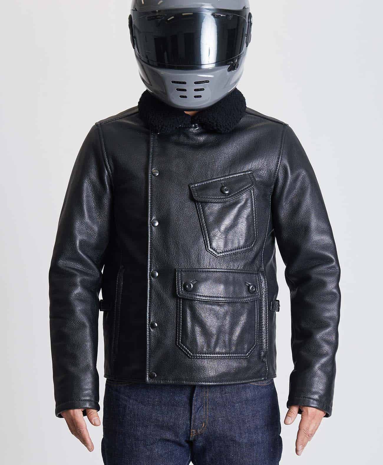 革ジャン レザーコート｜カドヤ公式オンラインショップ｜DE-MOD / ブラック