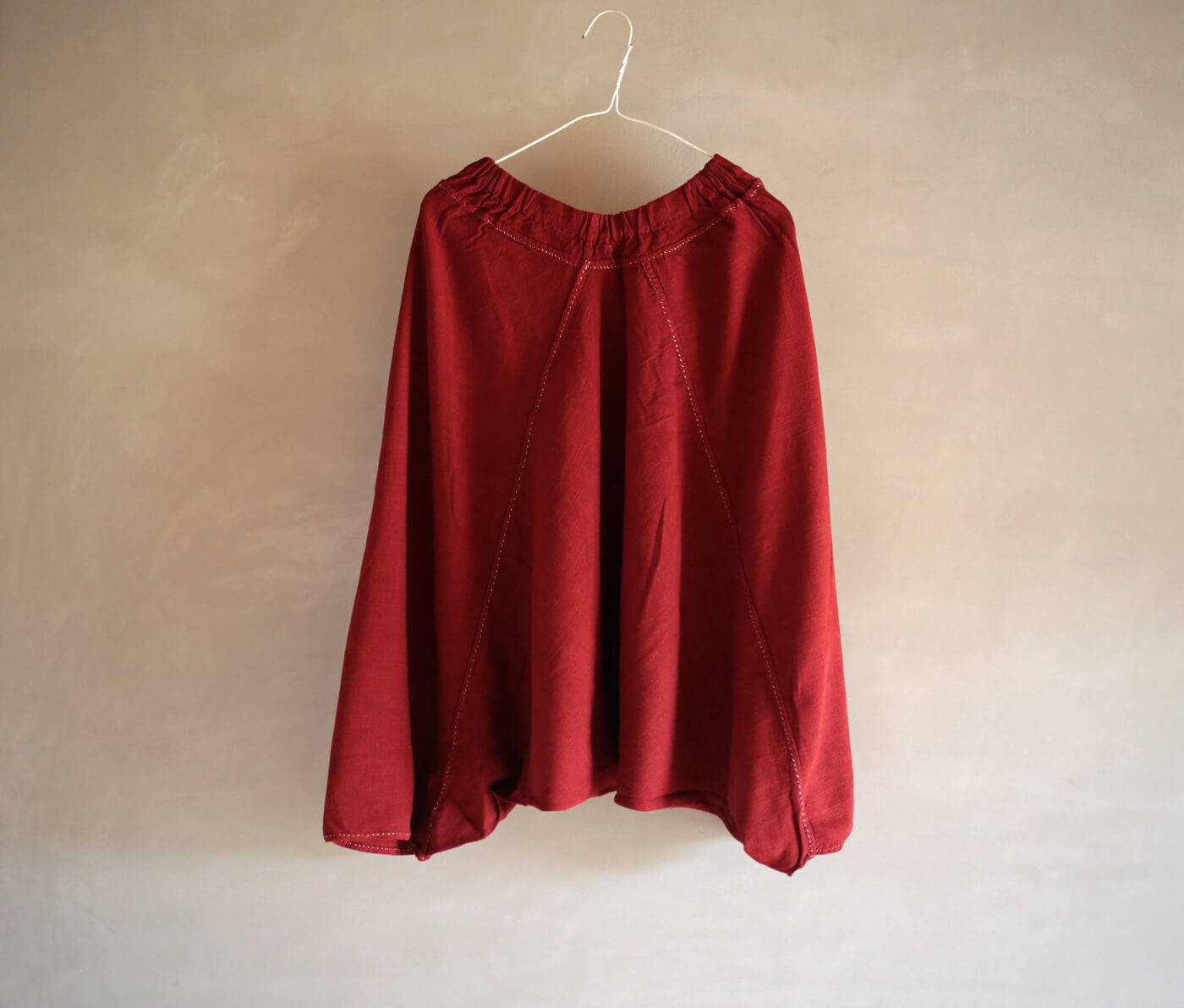 手縫のリスパンツ｜えみおわす