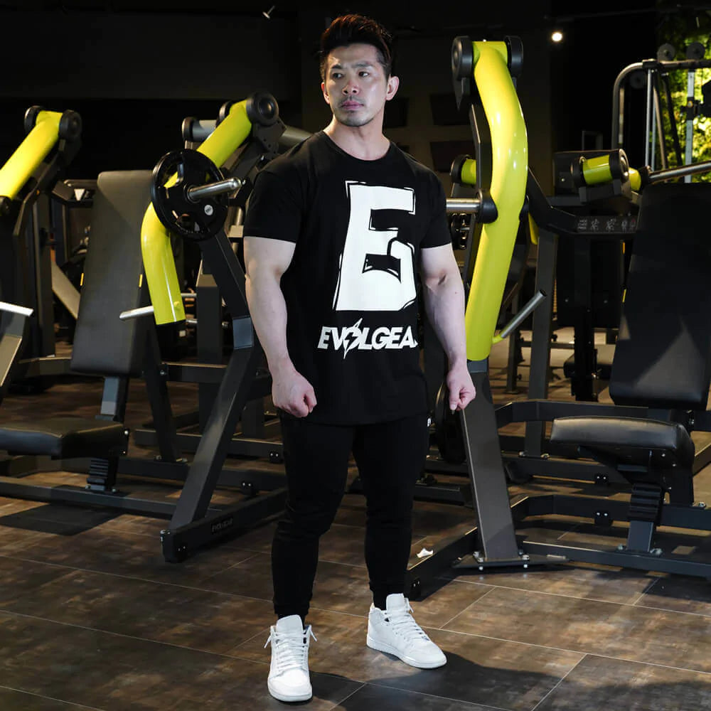 ジム Tシャツ 筋トレ 半袖(メンズ) | EVOLGEAR-エボルギア
