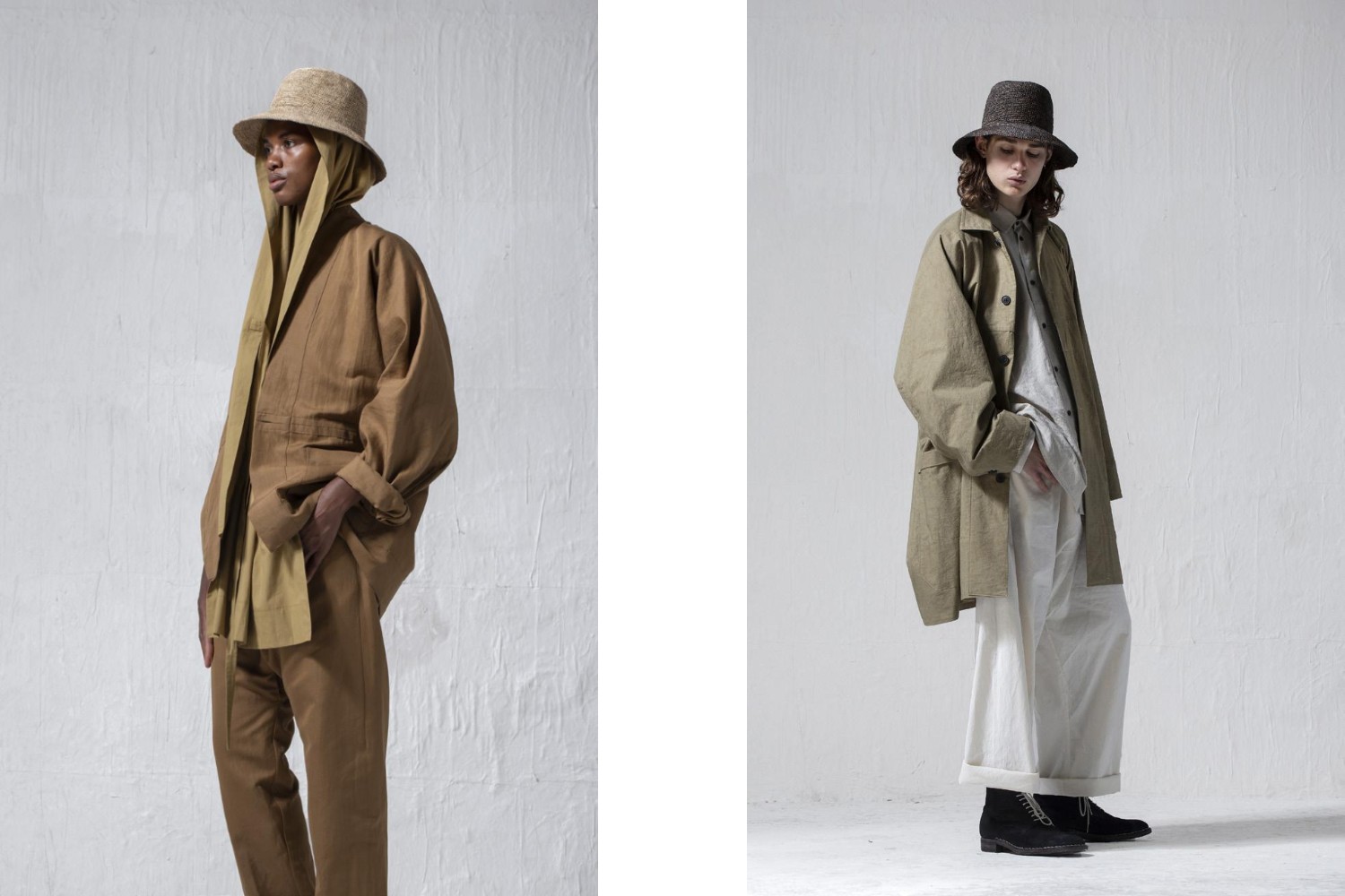 JAN-JAN VAN ESSCHE 柿渋デニムコート ヤンヤンヴァンエシュ JAN-JAN